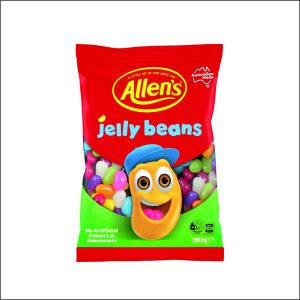 Allen's Jelly Beans Lollies Bag 190g