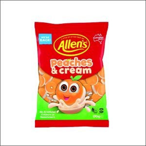 Allen's Peaches & Cream 170g