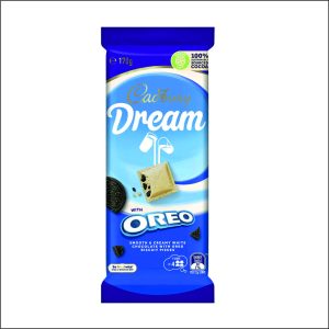 Tablette chocolat CADBURY Dream Oreo White 170g