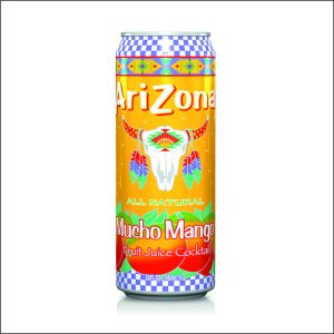 Boisson thé glacé à la mangue ARIZONA 680ml