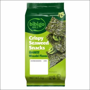 Algues croustillantes saveur Wasabi CJ BIBIGO 5g
