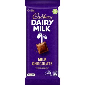 Tablette de chocolat au lait CADBURY Dairy Milk 180 g