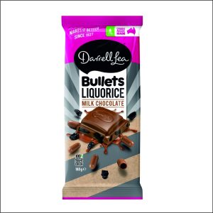 Tablette chocolat réglisse DARRELL LEA 180 g