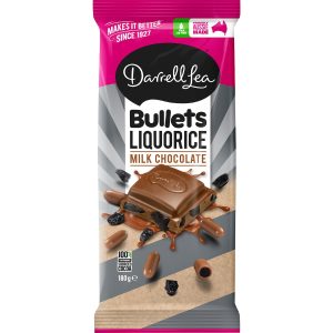 Tablette de chocolat à la réglisse traditionnelle DARRELL LEA 180 g