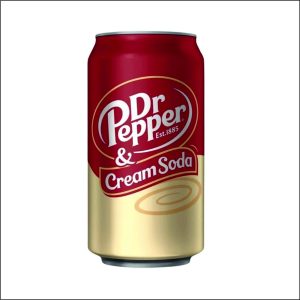 Boisson Cream Soda DR PEPPER 355ml