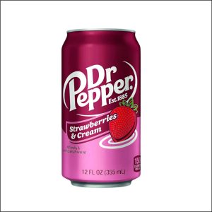 Boisson Fraise et crème DR PEPPER 355ml