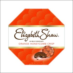 Boîte de chocolats à l'orange ELISABETH SHAW 162g