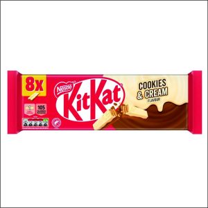 Chocolat KITKAT NESTLE Cookies & Cream 165.6g