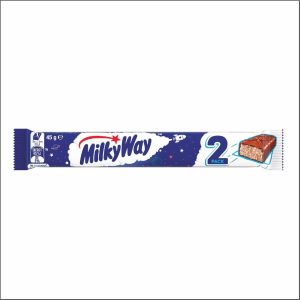 Barre chocolatée MILKY WAY au nougat 45 g
