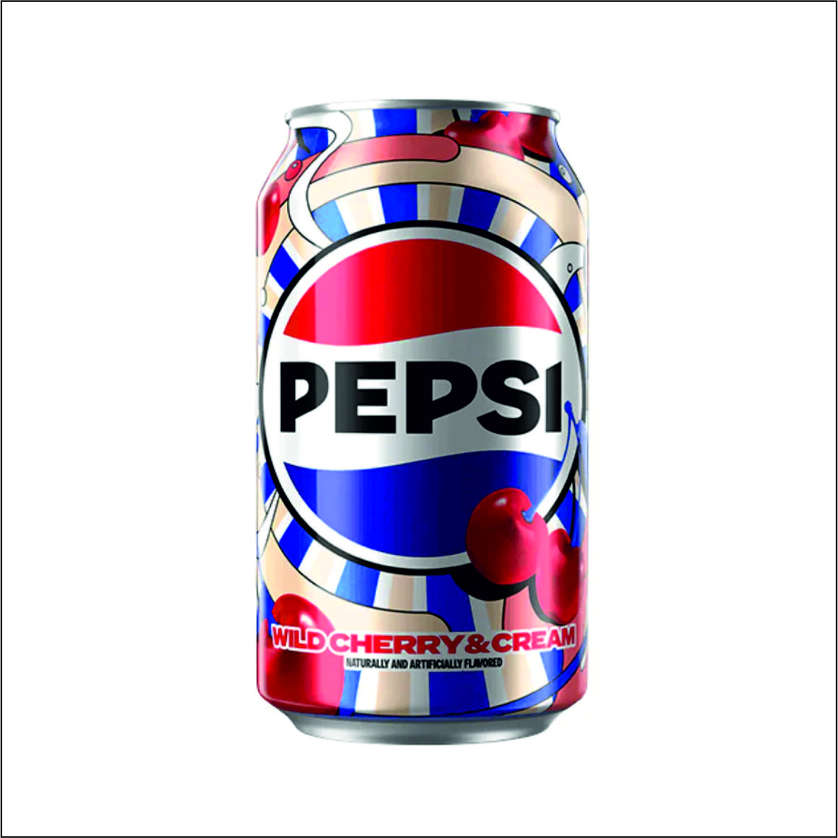 Boisson cerise PEPSI Wild Cherry & Cream soda 355ml