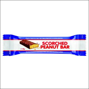 Barre de cacahuètes grillées COOKS 45 g