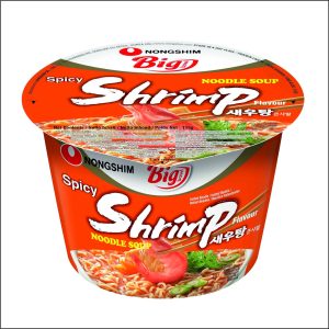 Soupe nouilles instantanés NONGSHIM Shrimp (crevette) 115g