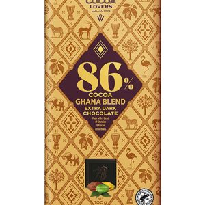 Tablette de chocolat noir 86% Ghana WHITTAKER'S 100g
