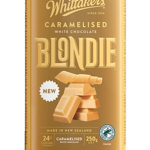 Tablette de chocolat Blondie WHITTAKER'S 250g