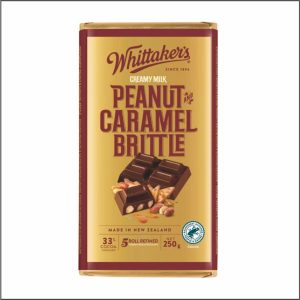 Tablette cacahuètes et caramel WHITTAKER'S 250g