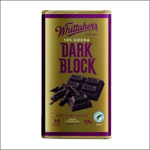 Tablette WHITTAKER'S 50% Cacao 250g