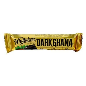 Barre de chocolat noir Ghana 72% WHITTAKER'S 50g