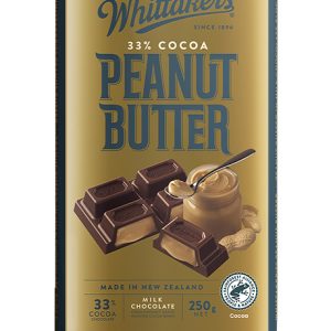 Tablette de chocolat au beurre de cacahuète WHITTAKER'S 250g