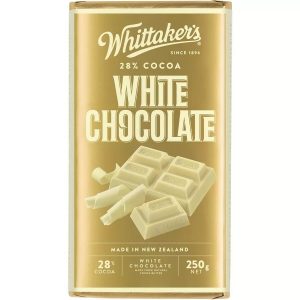 Tablette de chocolat blanc WHITTAKER'S 250g