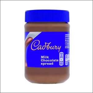 Pâte à tartiner au chocolat au lait CADBURY 400 g