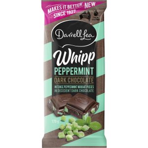 Tablette de chocolat noir à la menthe poivrée DARRELL LEA Whipp 170 g