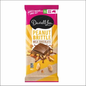 Tablette chocolat cacahuètes DARRELL LEA 160 g