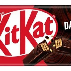 Barre de chocolat KITKAT NESTLE 2 Finger chocolat noir Biscuit Bar 8 Pack Multipack 165.6g