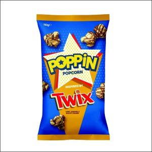 Popcorn prêt à consommer POPPIN TWIX 110g