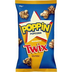 Popcorn prêt à consommer POPPIN TWIX 110g