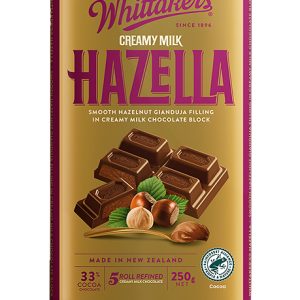 Tablette de chocolat HAZELLA WHITTAKER'S 250g