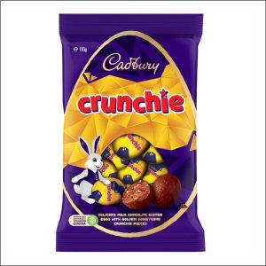 Chocolat Pâques CADBURY Crunchie 110g