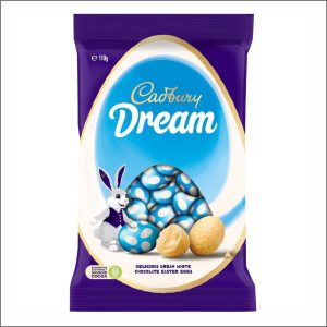 Chocolat Pâques CADBURY blanc 110g