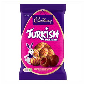 Chocolat Pâques CADBURY Turkish Delight 117g