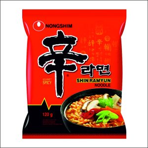 Soupe nouilles instantanés NONGSHIM Shin Ramen 120g