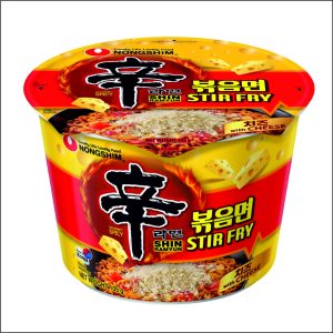 Soupe nouilles instantanés NONGSHIM Stir Fried Shin Ramyun Cheese 105g