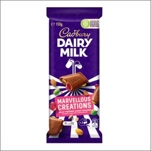 Tablette chocolat CADBURY Marvellous Creations 190g