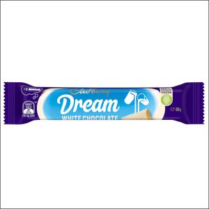 Barre chocolat blanc CADBURY Dream 50 g
