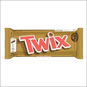 Barre Chocolat Biscuit Caramel TWIX 50g