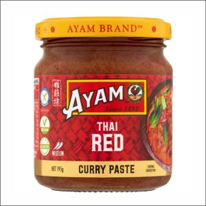 AYAM Paste Thai Red Curry 195g