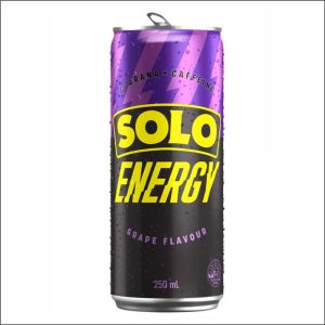 Boisson SOLO ENERGY Grape 250ml