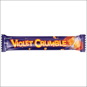 Barre VIOLET CRUMBLE 50g