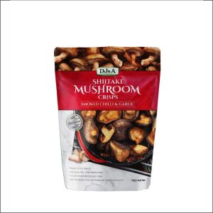 Shiitake Mushroom Crisps Smoked Chilli & Garlic 30g DJ&A