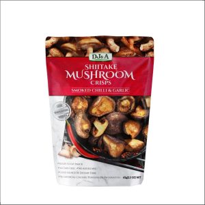 Shiitake Mushroom Crisps Smoked Chilli & Garlic 65g DJ&A