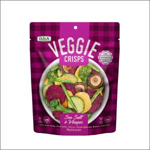 Veggie Crisps Sea Salt & Vinegar 90g DJ&A